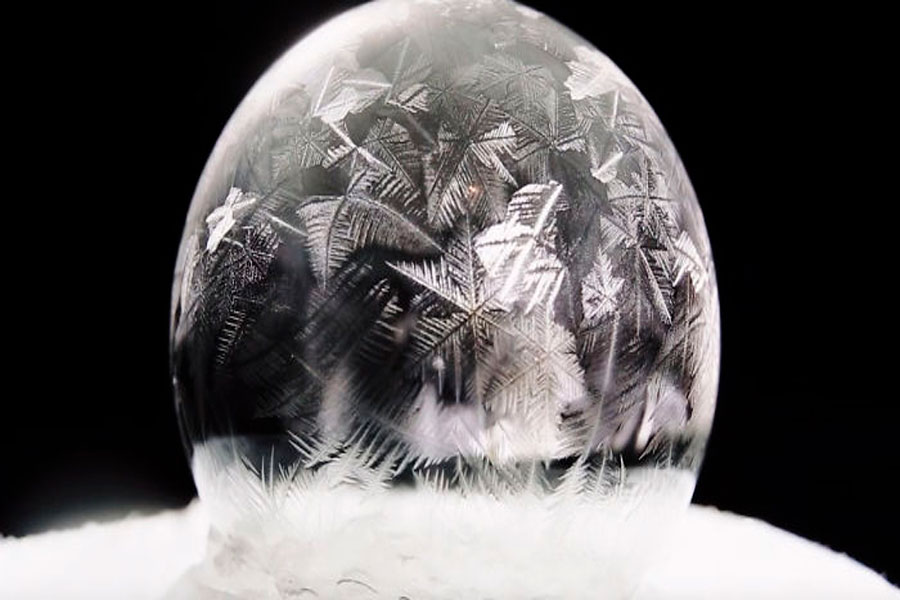Burbuja congelada